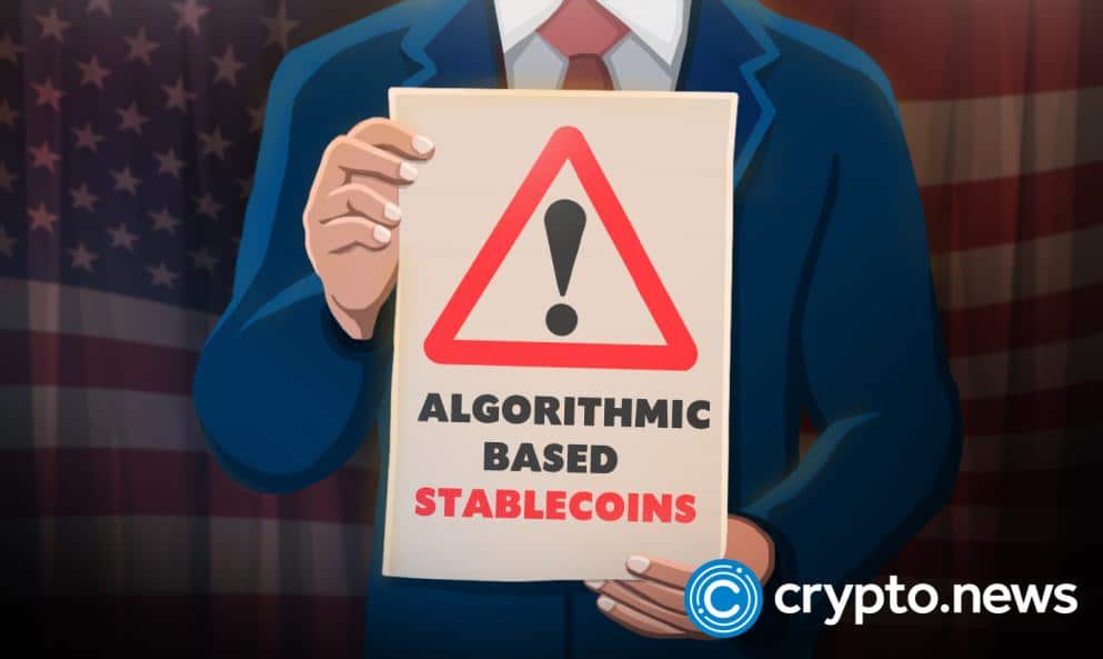  share cryptocompare market algorithmic stablecoins published declined 