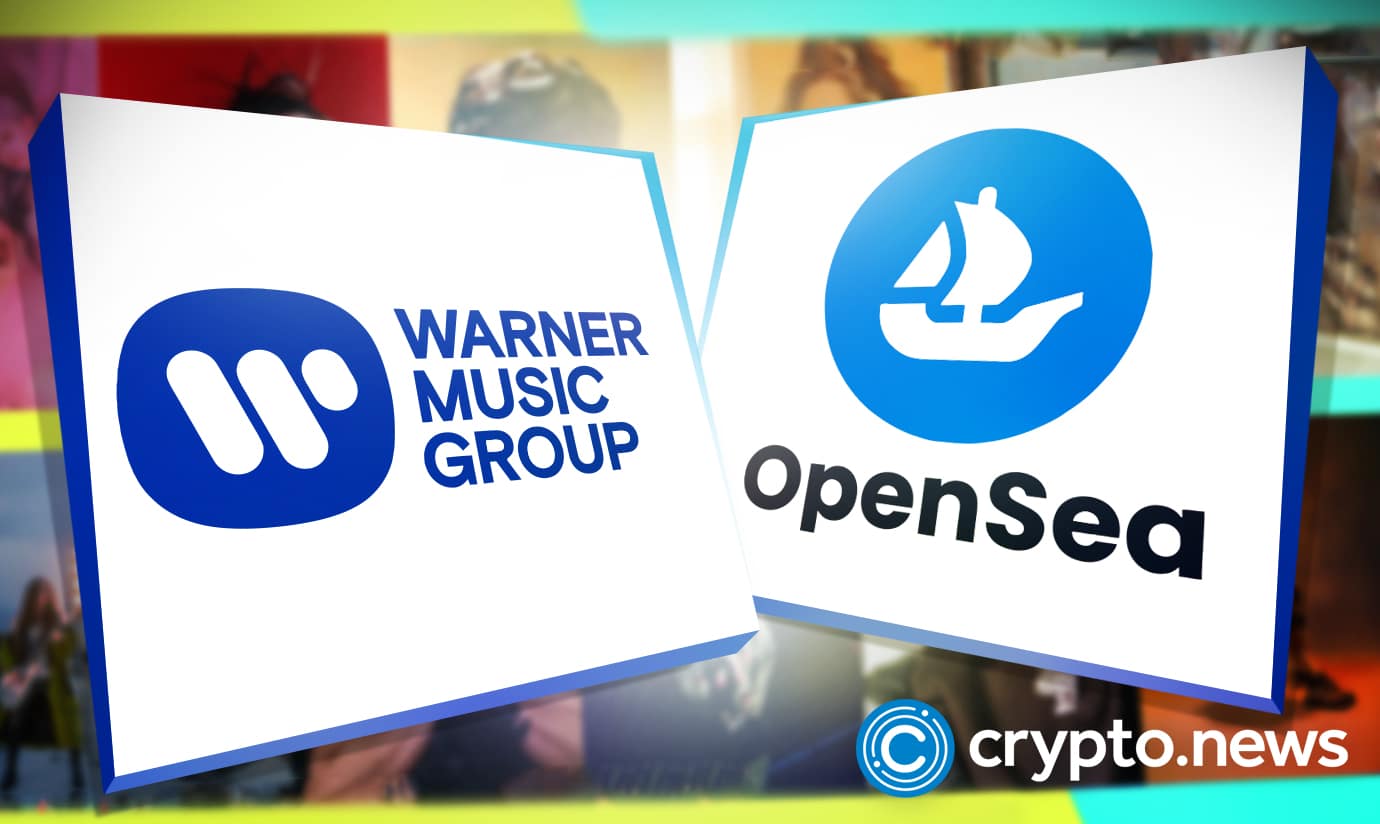 OpenSea Partners up With Warner Music Group to Elevate Artists Chances in Web3