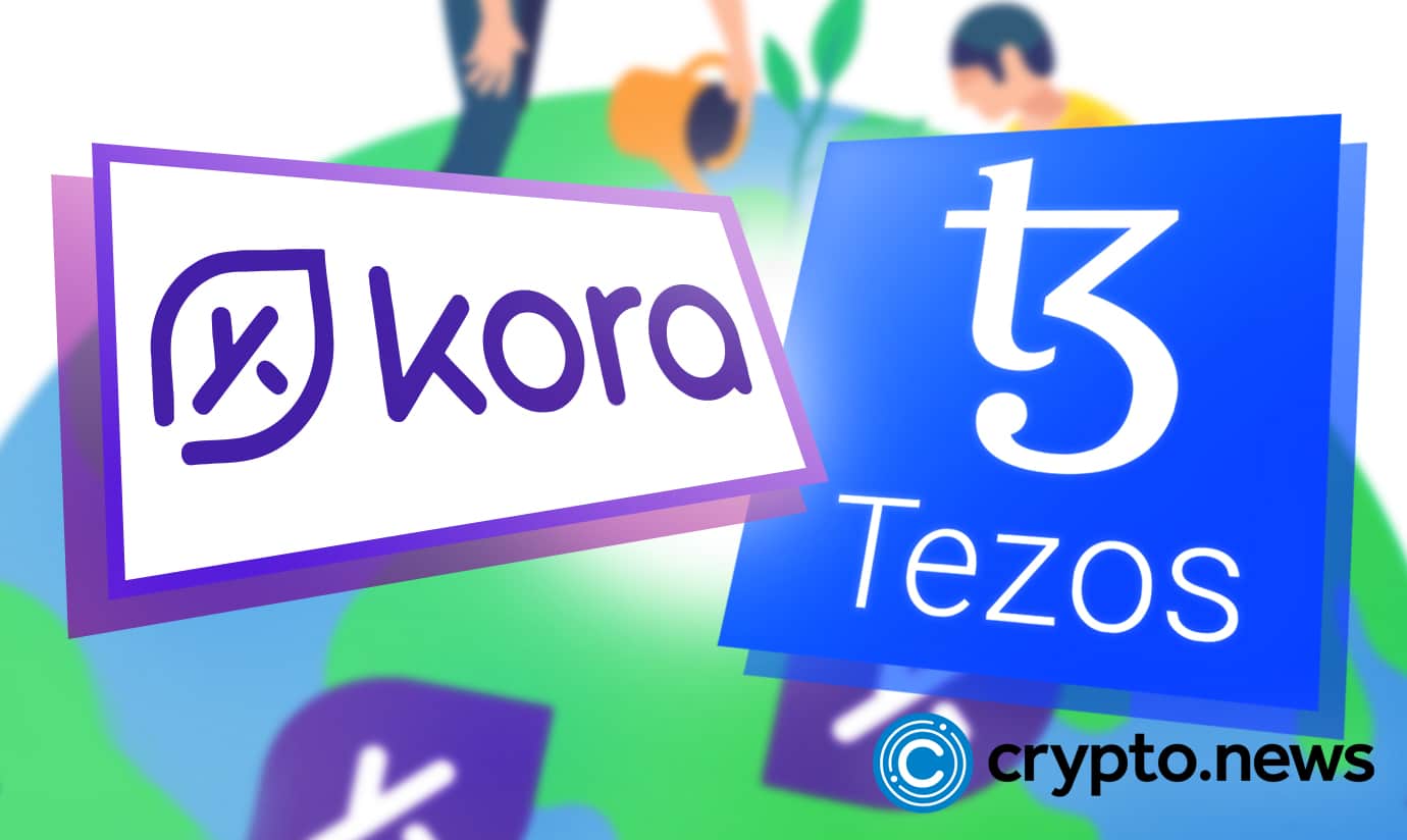  tezos energy-efficient kora blockchain app adopted xtz 