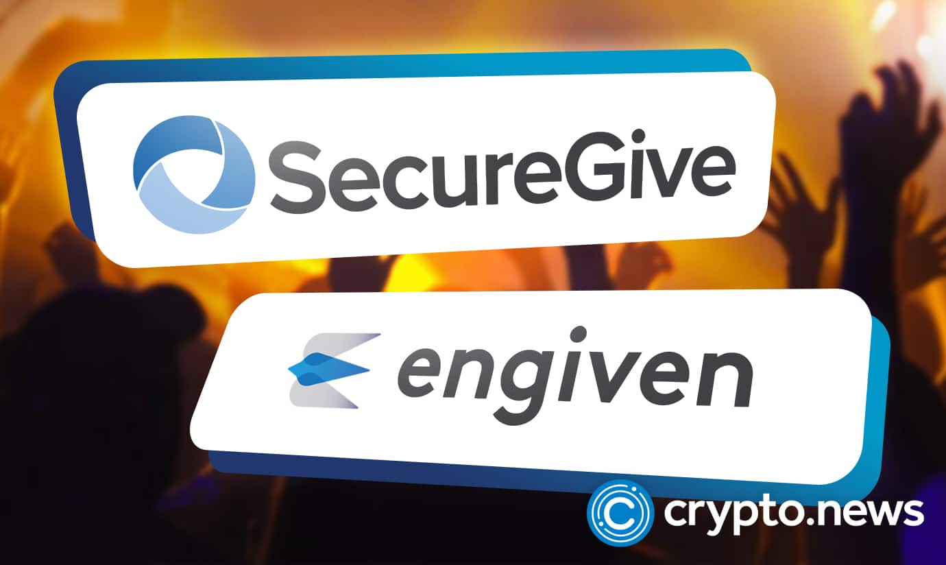 crypto securegive engiven company donation donations conduct 