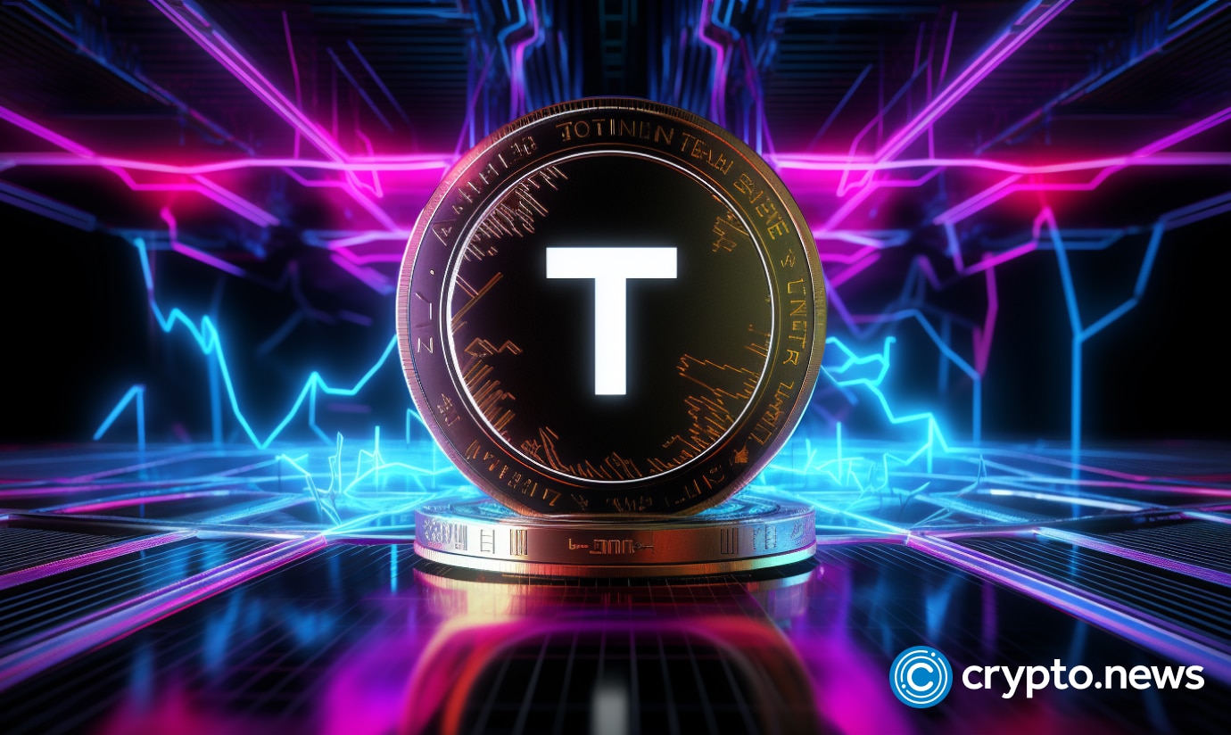 Tethers USDT supply up $4.5b in 30 days