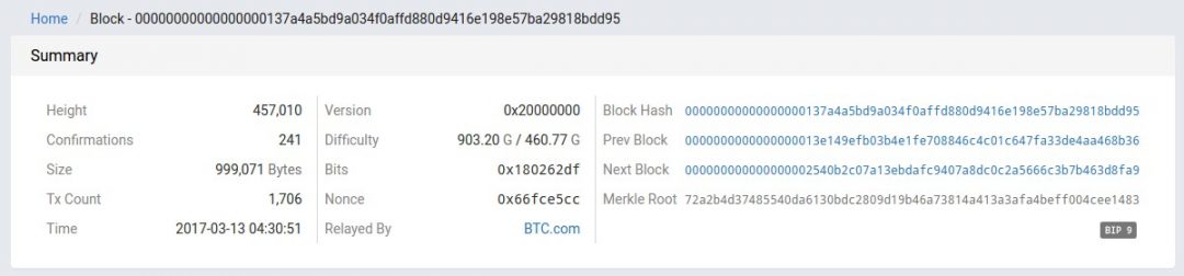 Alternative Implementation Bcoin Mines its First Block - 1