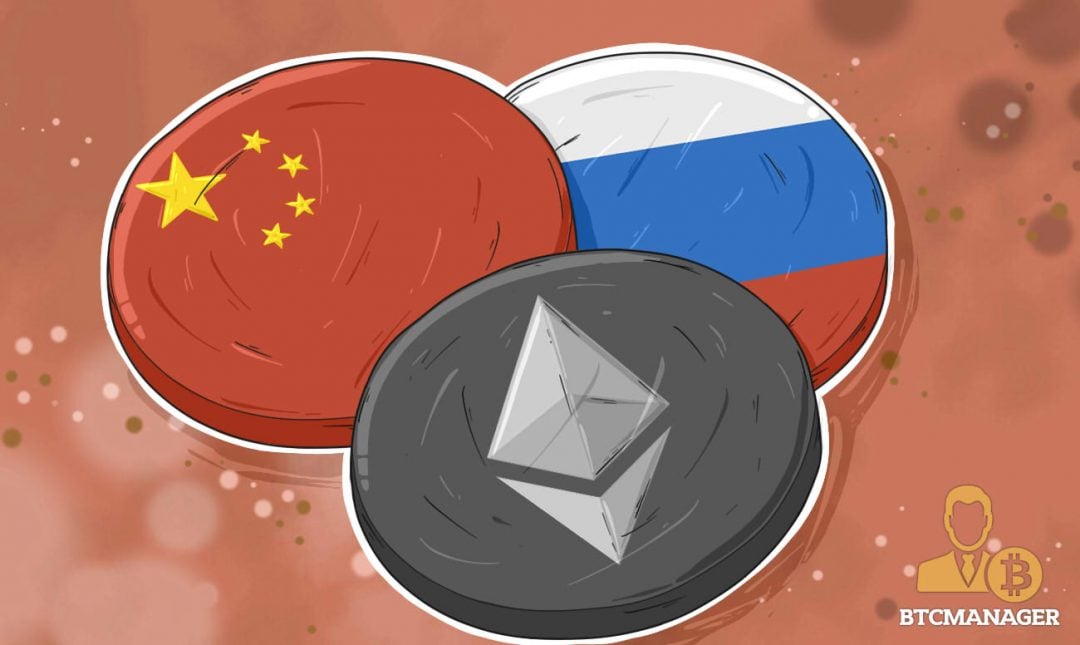Russia and China May Digitize Their Currencies With Ethereum