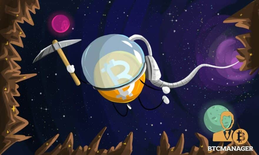 A Prediction for the Near Future: Bitcoin Mining in Space