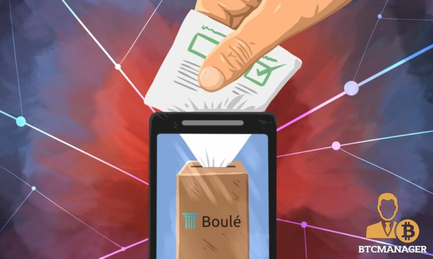 Boulé Offers Ethereum Based E-Voting Platform