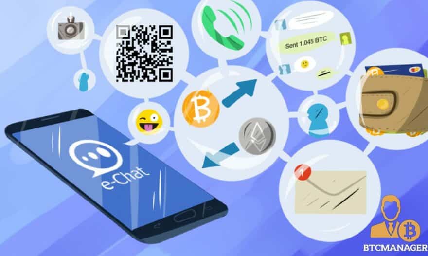 E-Chat Pre-ICO: First Decentralized Messenger with Capabilities of a Multi-currency Crypto-Wallet