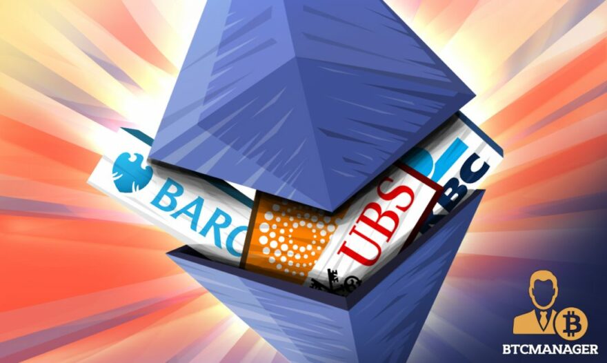 Ethereum Platform Set to Be Launched by UBS alongside Credit Suisse, Barclays, and others