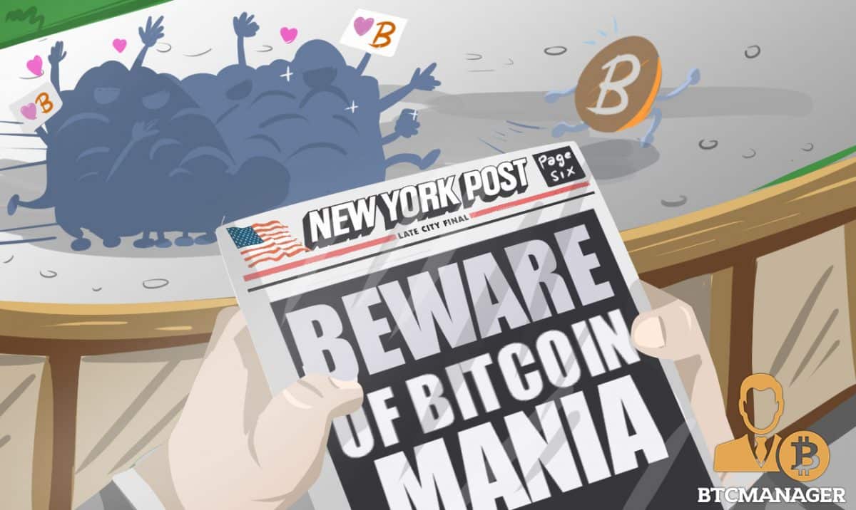 Beware of Bitcoin Mania Says New York Post