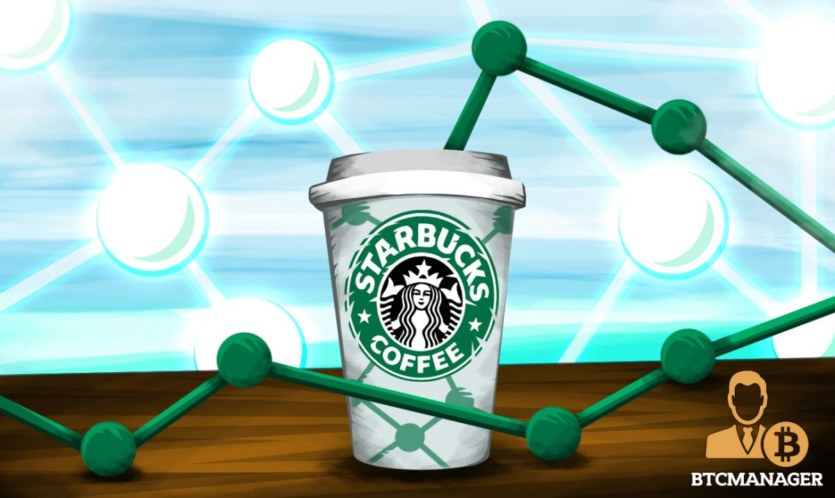 starbucks microsoft blockchain