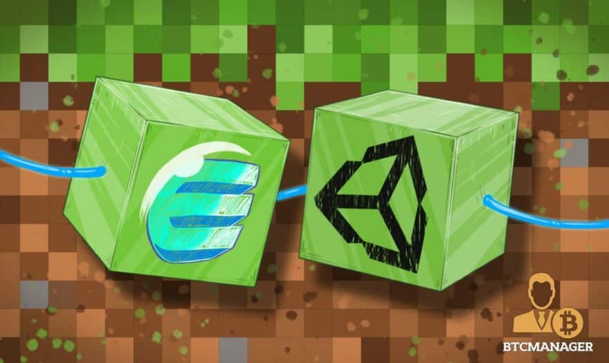 Popular Cryptocurrency Enjin Coin Strikes Partnership with Unity, Integrating with Minecraft