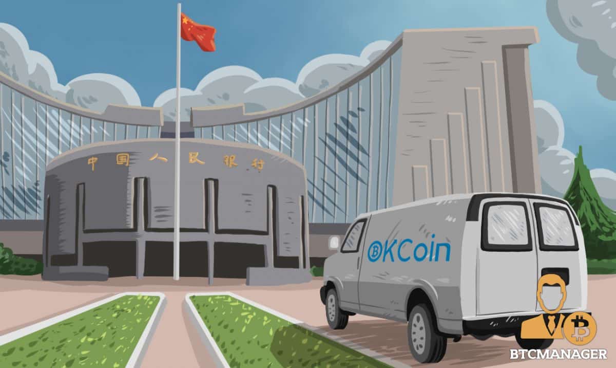 OKCoin May Assist China’s Central Bank to Develop a Government-Backed Virtual Currency