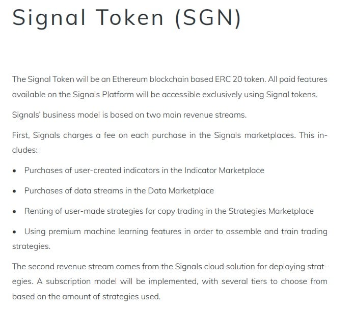 Signals Network ICO Review - 6