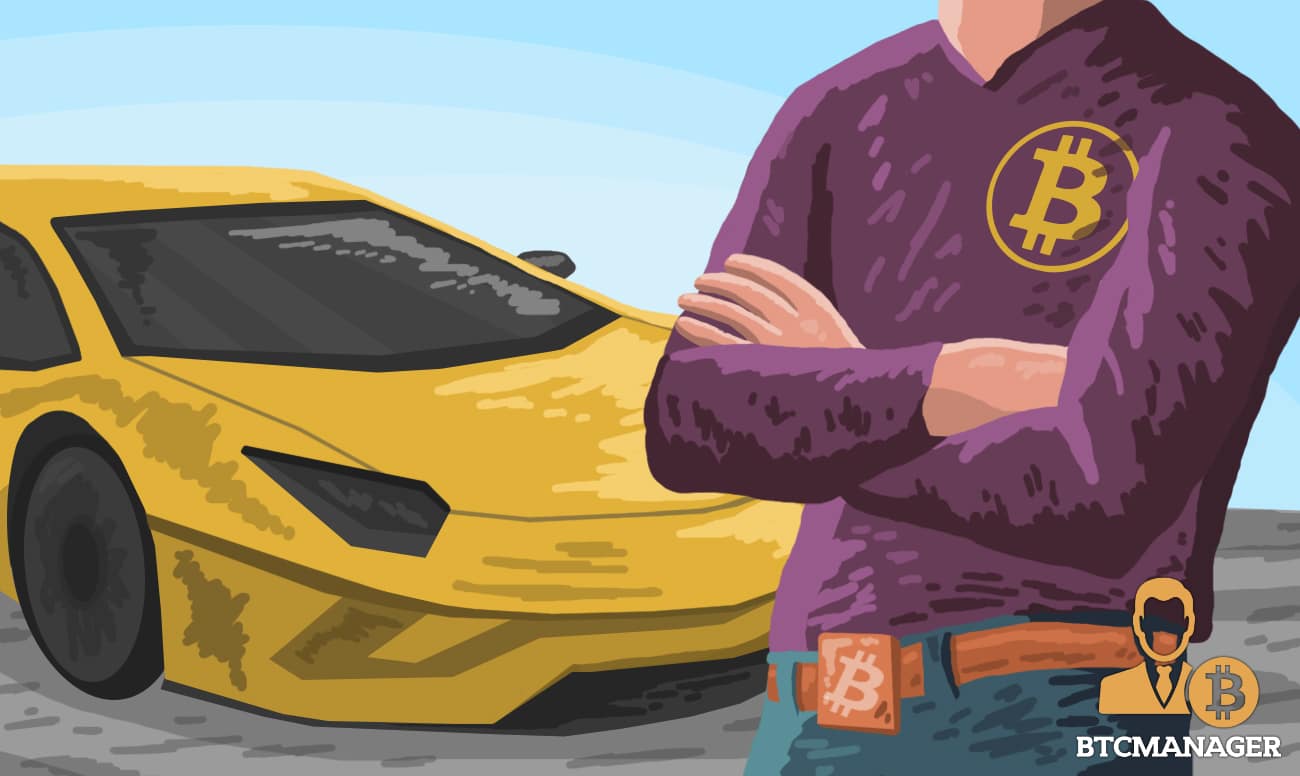 Bitcoin Millionaires Buy Up Lamborghinis as Status Symbols of Cryptocurrency Wealth