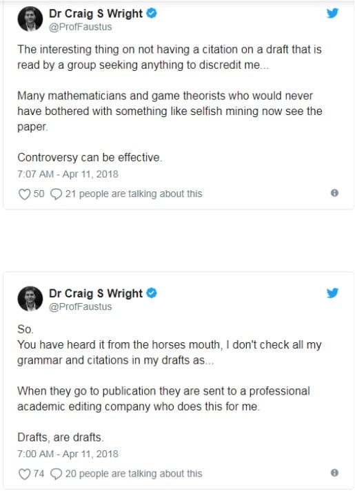 The Self-proclaimed Satoshi Nakamoto, a.k.a. Craig Wright, Stands Accused of Plagiarism - 1