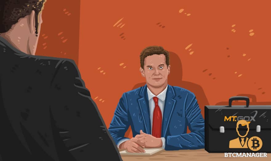 Former CEO of the Defunct Mt. Gox Bitcoin Exchange Gets a New Crypto Job