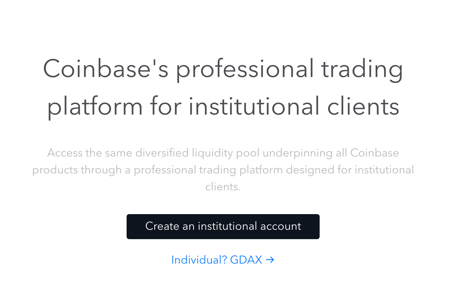 Coinbase Announces the Launch of New Products for Institutional Investors - 1