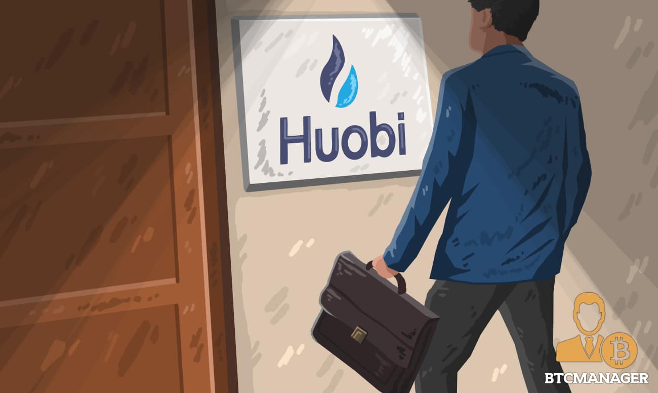 Former CEO of Second Largest Cryptocurrency Exchange in the World Joins Huobi