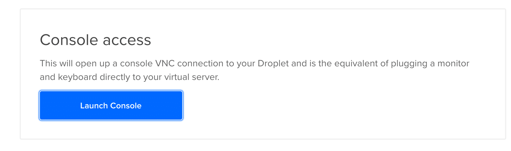 Online Console