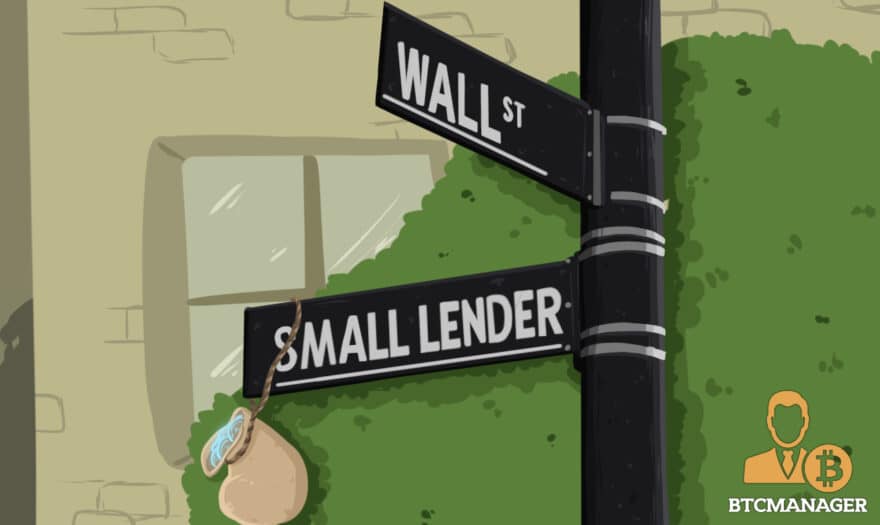 Small Lenders Reap Big from Wall Street’s Decision to Shun Cryptocurrencies