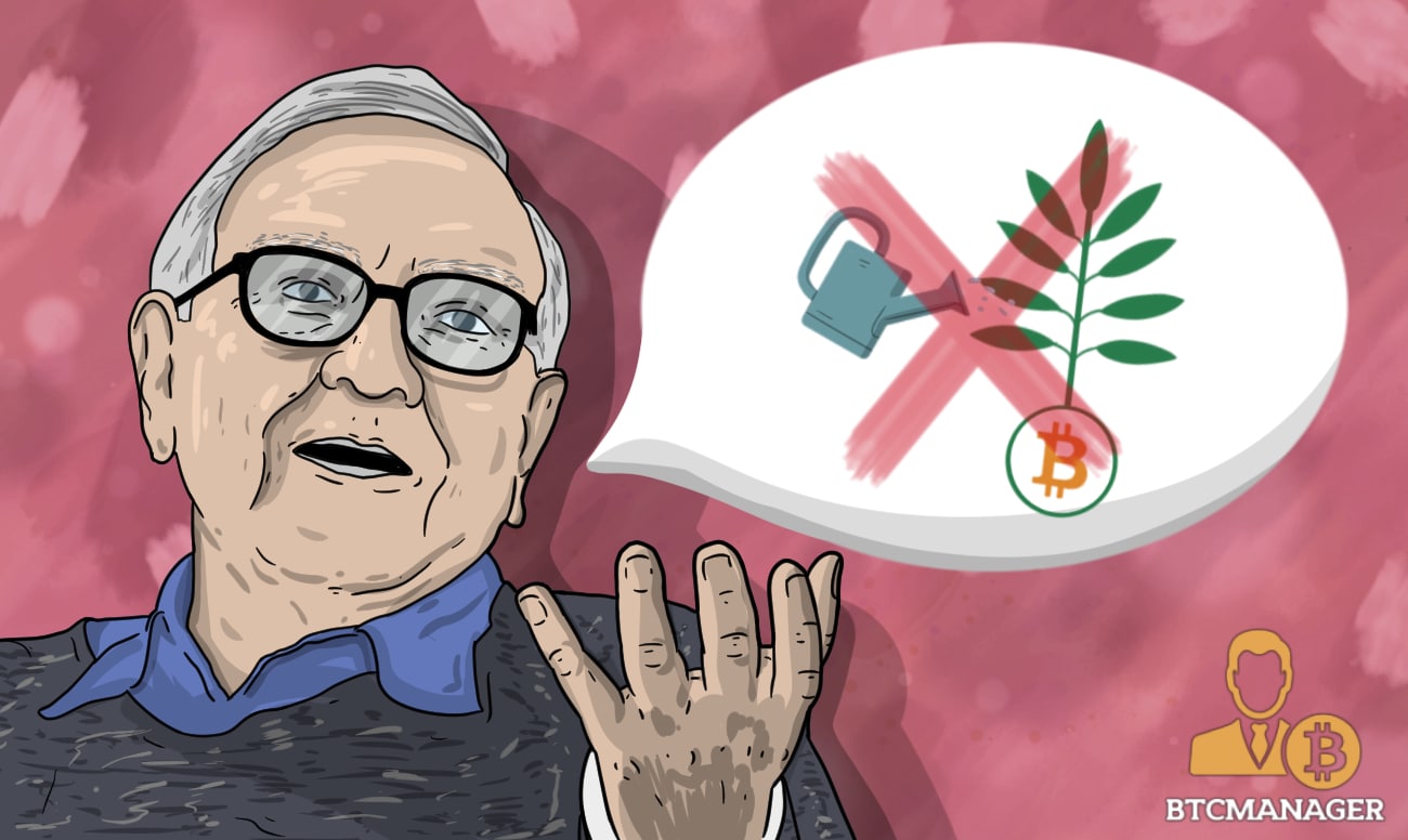 Warren Buffet Says “Bitcoin Not An Investment, You’re Just Hoping Next Guy Pays More”