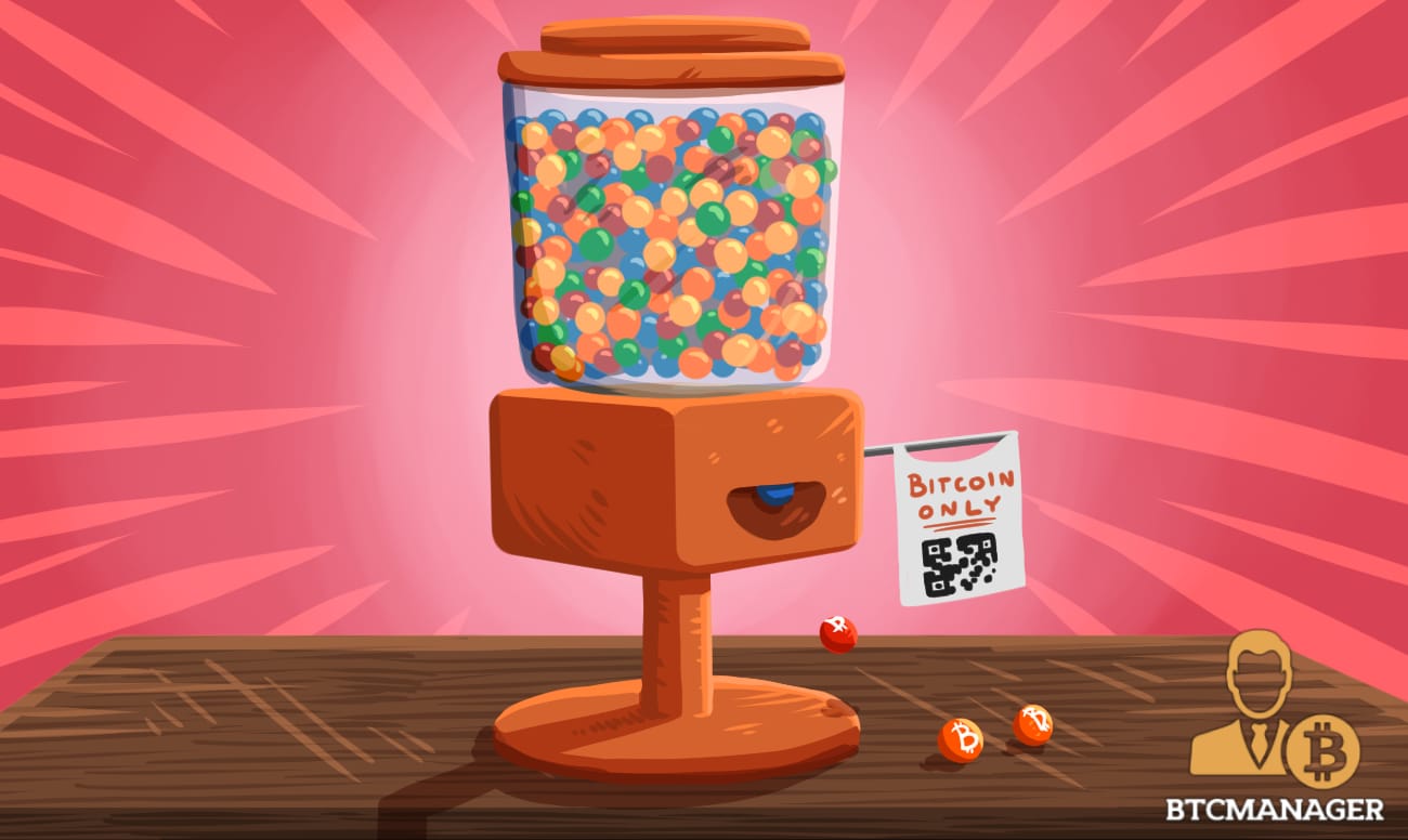 Bitcoin Candy Dispenser Reveals Sweet Future for Bitcoin Micropayments