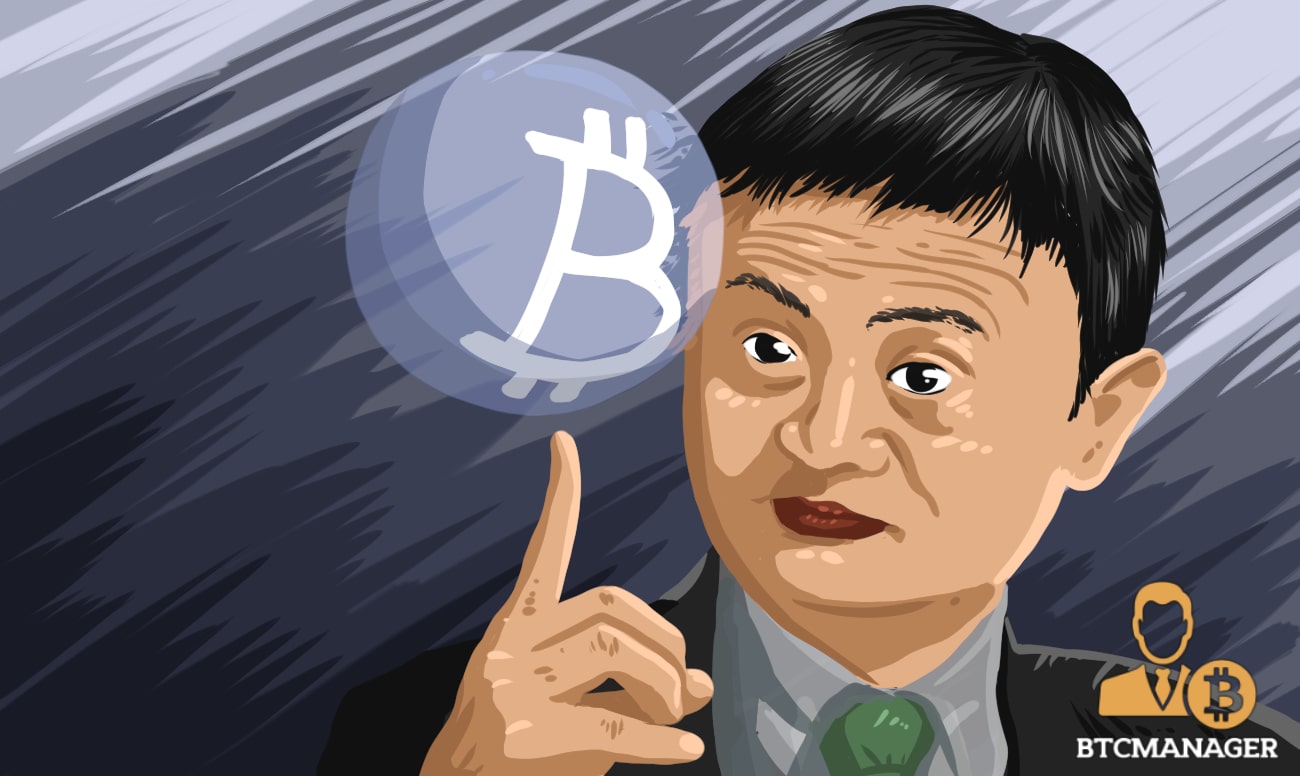 Alibaba Founder Jack Ma Believes in Blockchain Technology but Declares Bitcoin a Bubble