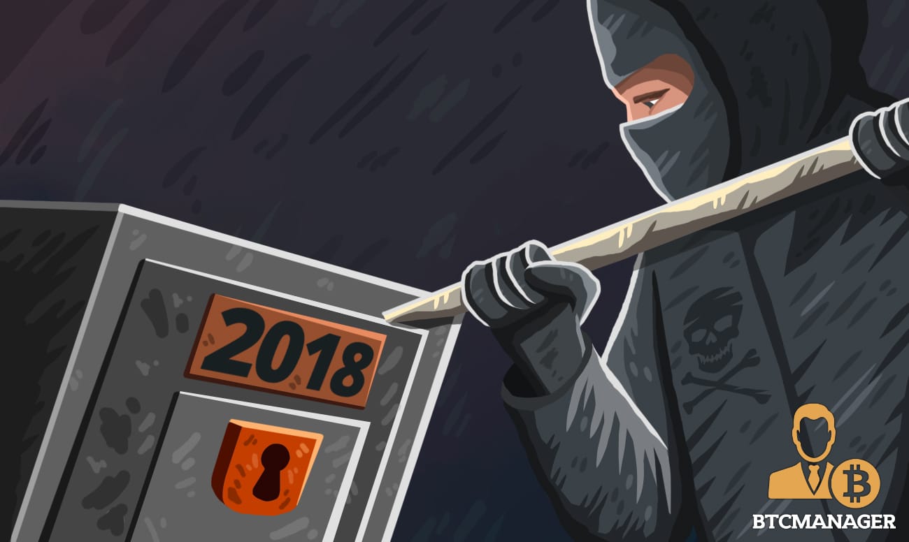 $761 Million Lost to Cryptocurrency Heists in The First Six Months of 2018
