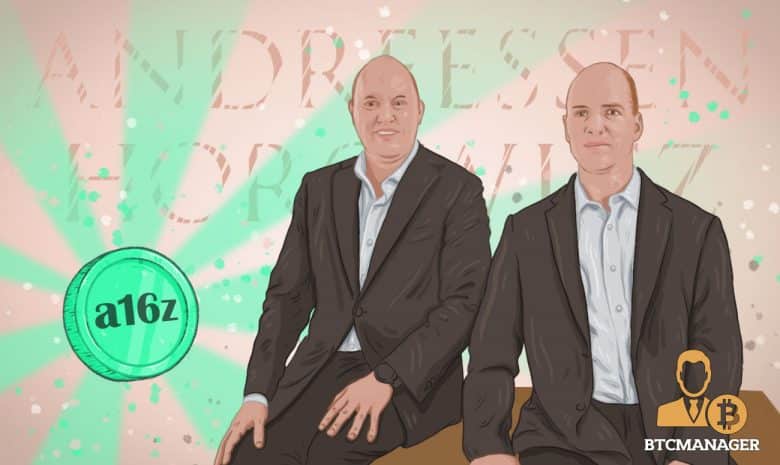 Andreessen Horowitz’s Cryptocurrency Fund Makes its First Investment