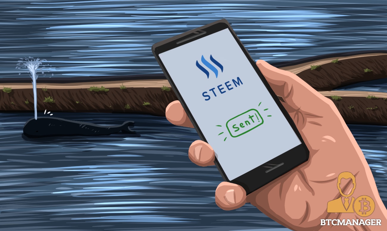 Make A Fake Whale Squirt On Command with a Steem Donation