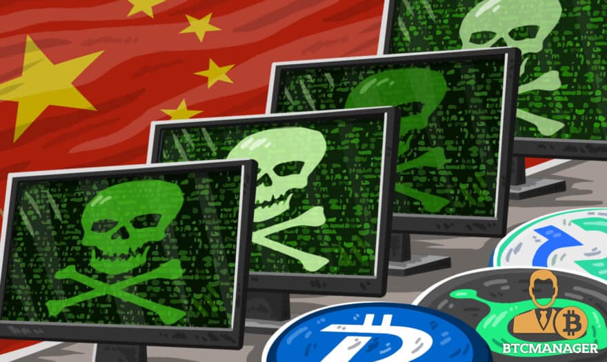 One Million PCs “Cryptojacked” in China as Hackers Make $2 Million Worth of Digibyte, Siacoin, and Decred