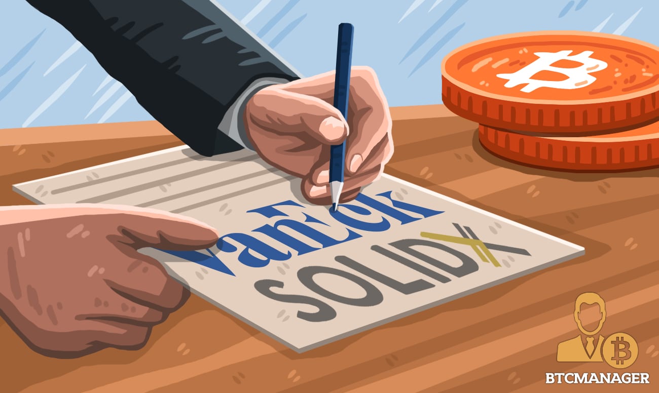 VanEck and SolidX File for Physically Traded Bitcoin “Solid” ETF