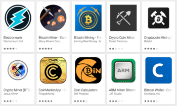 Crypto Mining Apps Continue to List on Google PlayStore Despite July 2018 Ban - 2