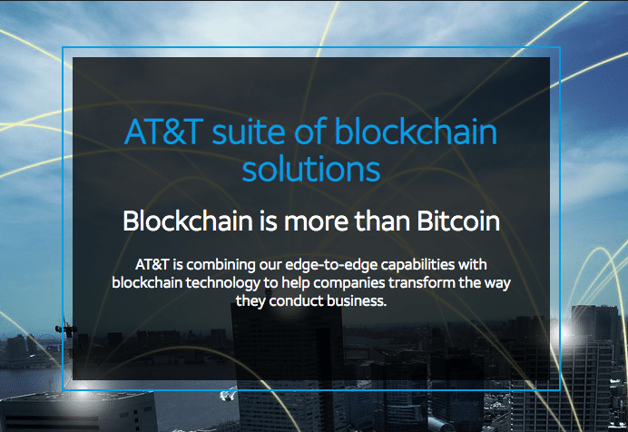 AT&T Blockchain Solutions