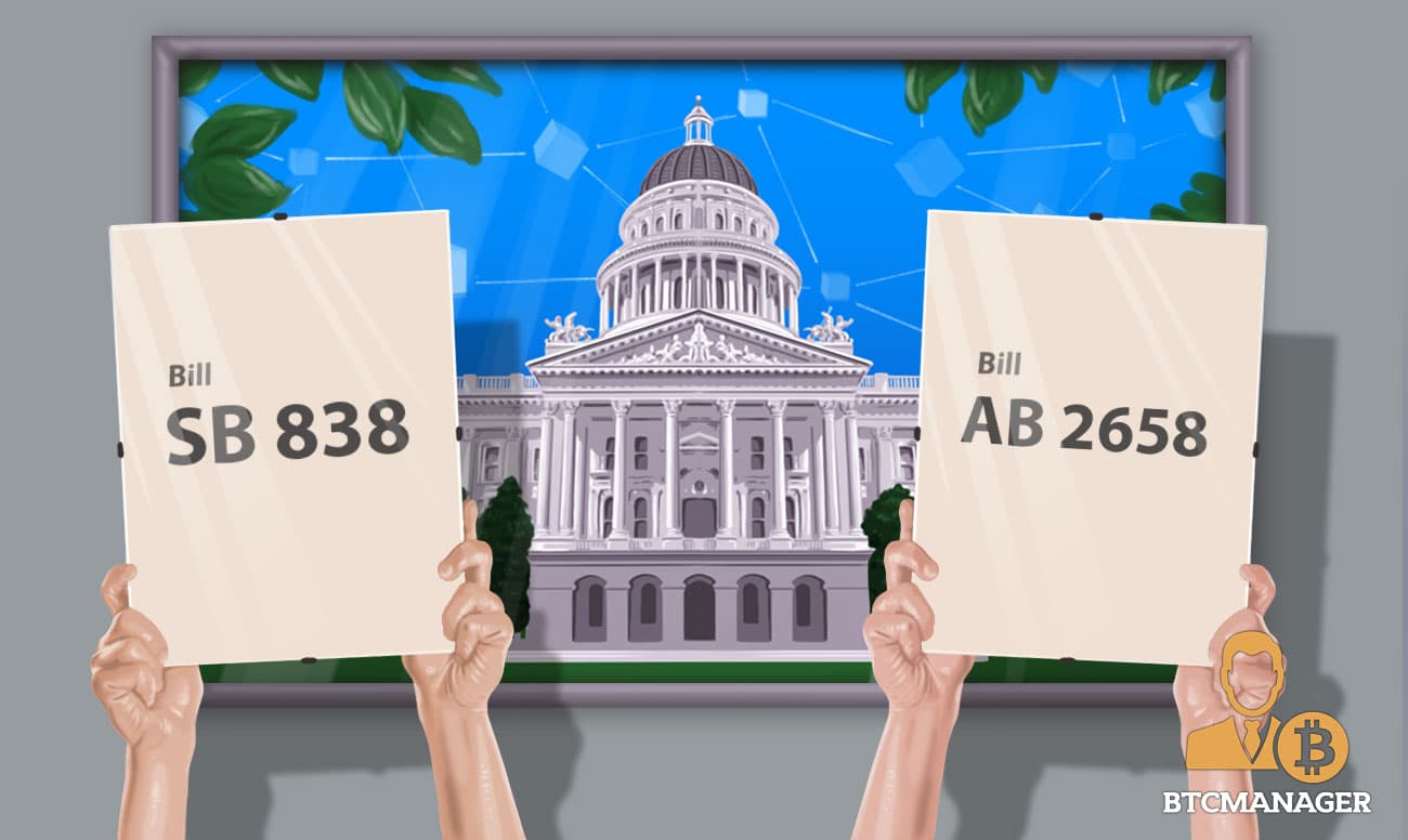 California Passes Two Pro-Blockchain Laws Amidst Support from Community