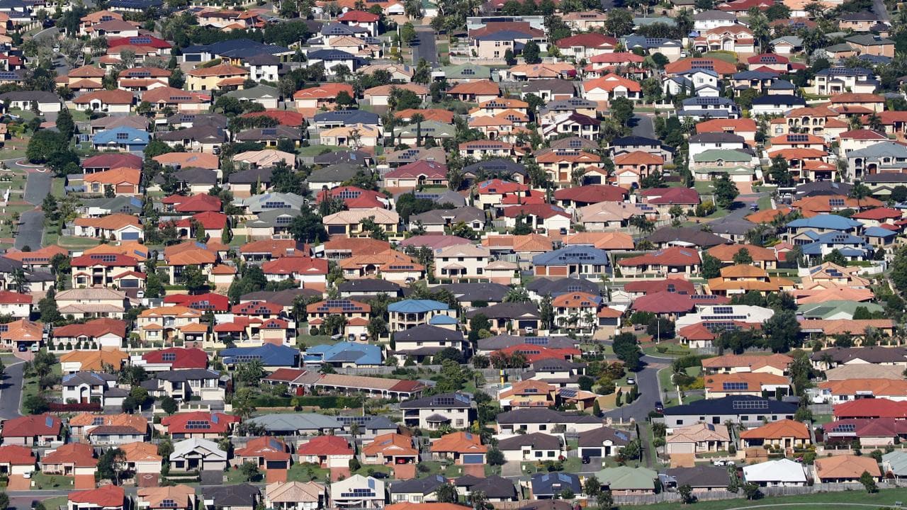 Ocean of Houses with red Roofs 