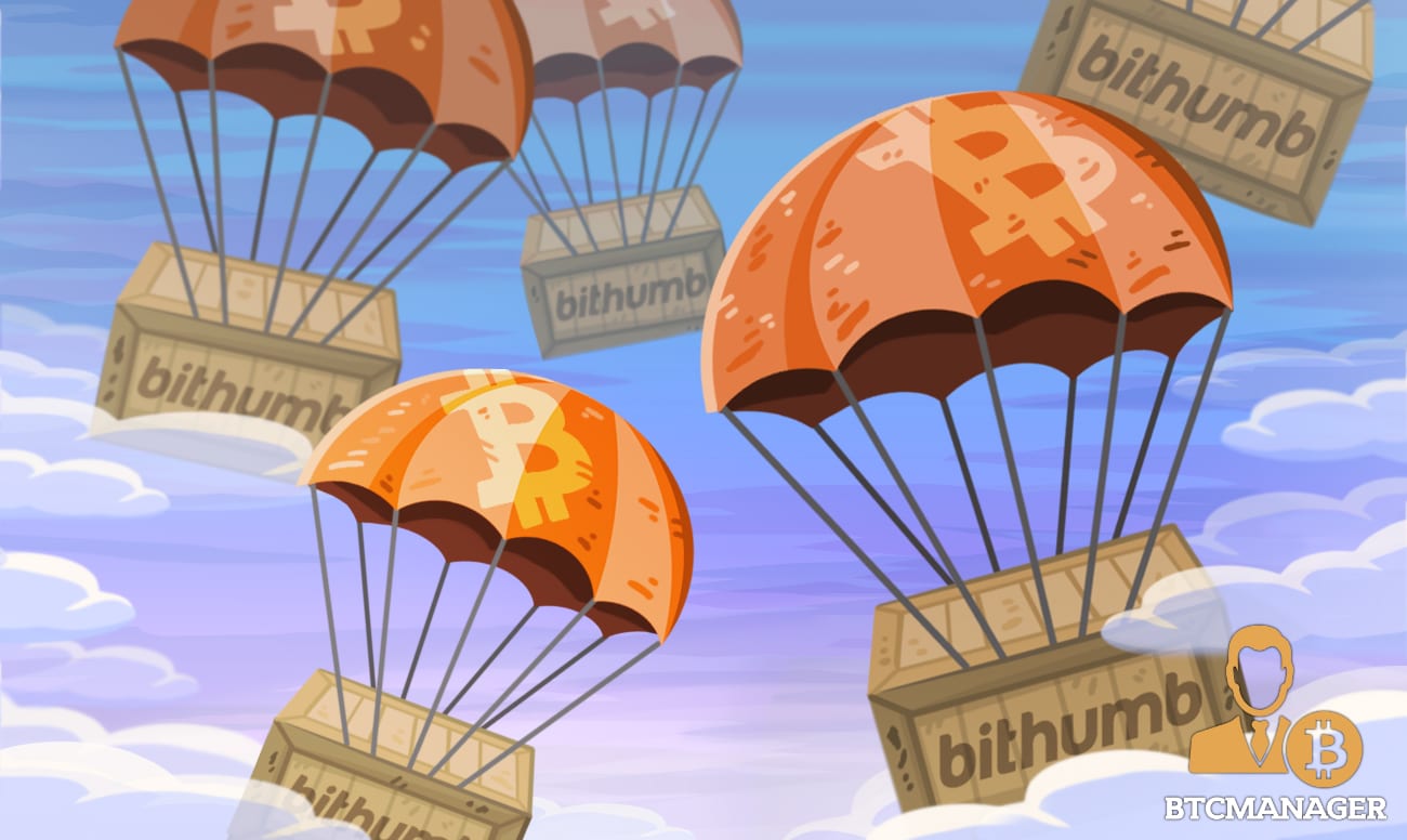 Cryptocurrency Exchange Bithumb to Give Away Bitcoin, Ether, and XRP in Airdrop Event