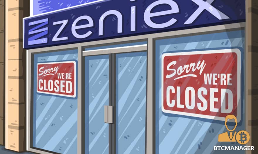 Cryptocurrency Exchange Zeniex Terminates Service after Government Crackdown