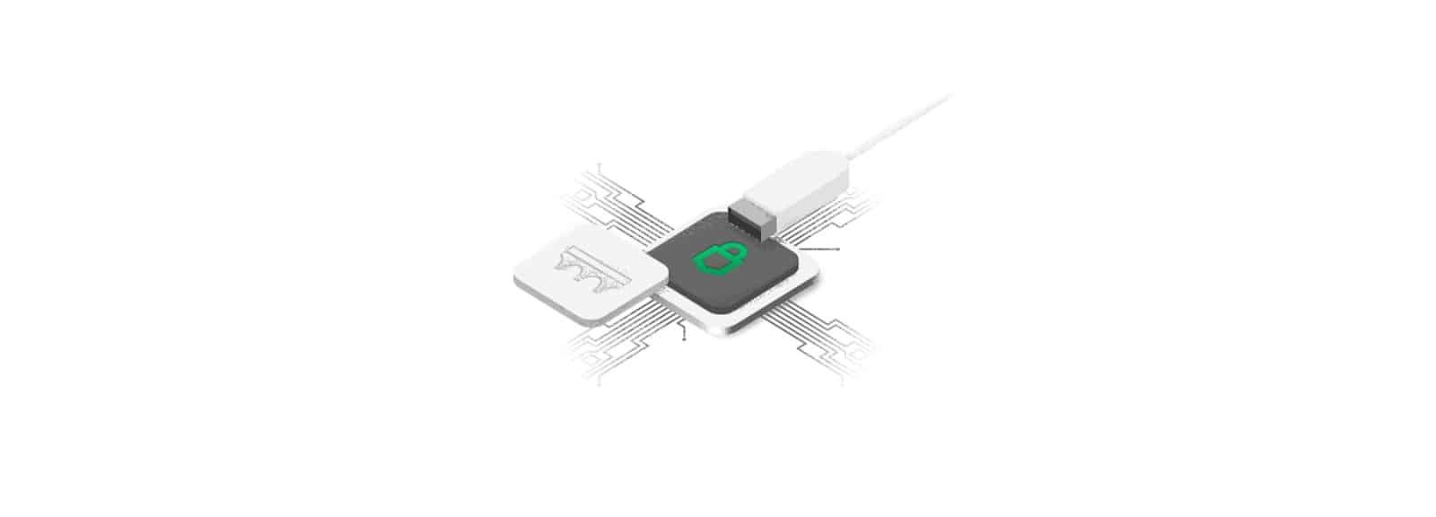 Trezor Wallet White Background