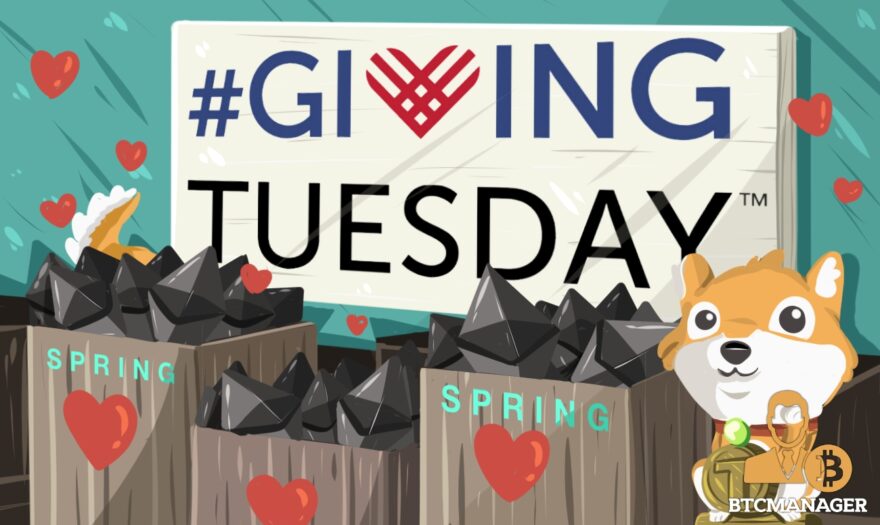 Now Donate Ethereum on “Giving Tuesday” Using WeTrust Spring