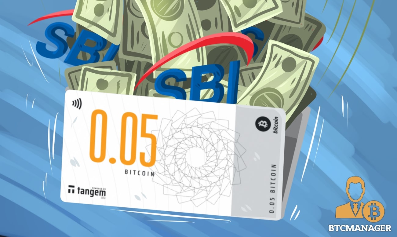 SBI Crypto Investment Ltd Invests $15 Million in Smart Banknote Platform Tangem