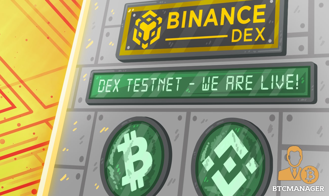 Binance Decentralized Cryptocurrency Exchange Now Live in Testnet