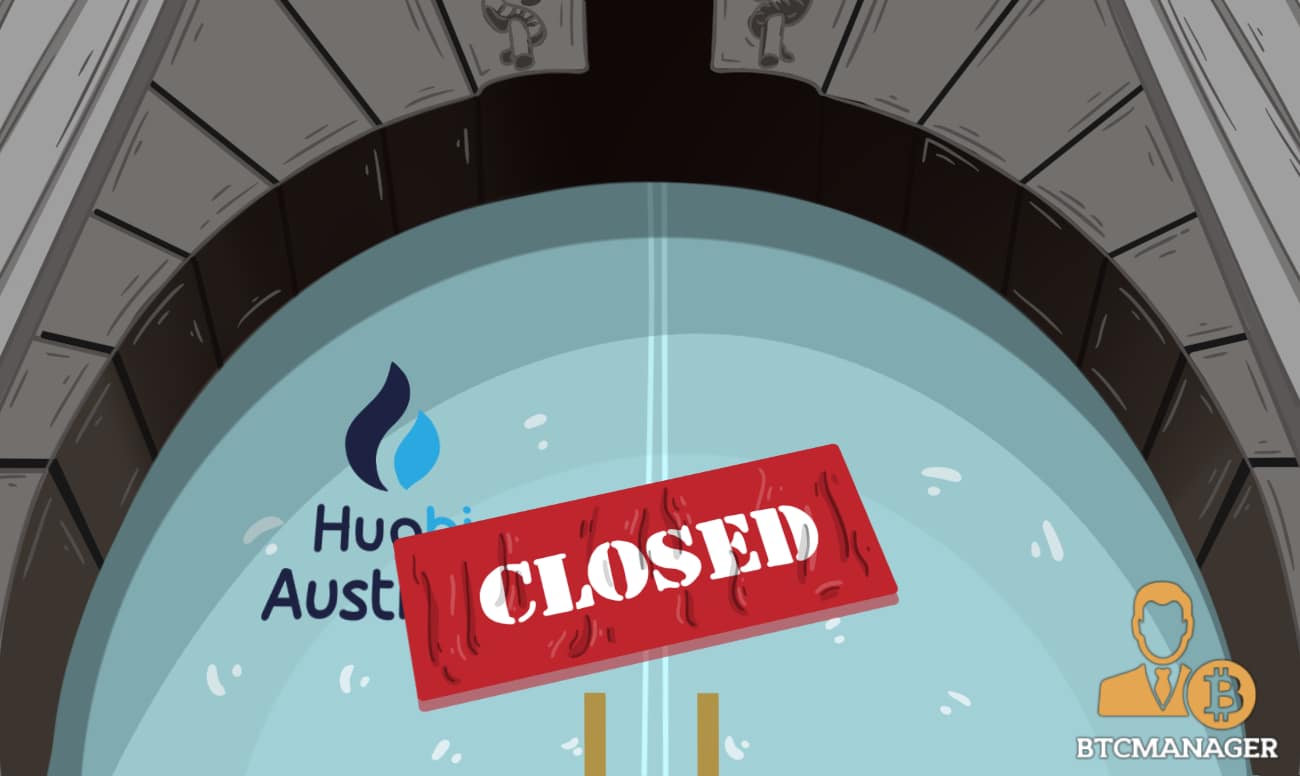 Huobi Australia Closes Shop and Drops Plans for Fiat-to-Crypto Trading