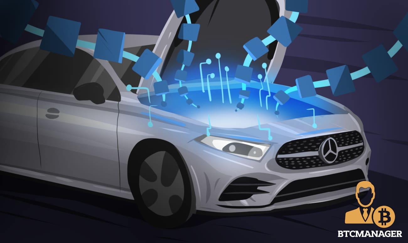 Mercedes Benz Maker Actively Using Blockchain Technology in Its Processes 