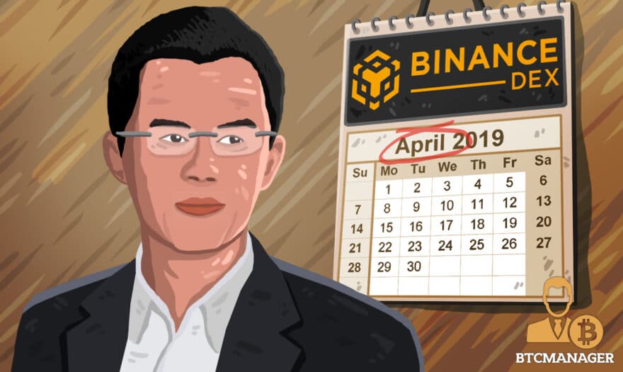 Binance DEX and Singapore Fiat-to-Crypto Exchange Coming this April