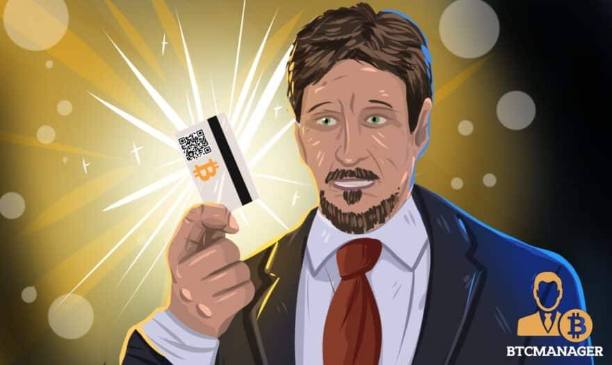 McAfee Announces Crypto Debit Card Teaser