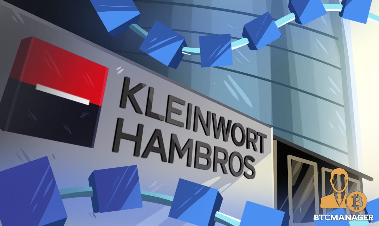 Kleinwort Hambros Unveils DLT Exchange Traded Note