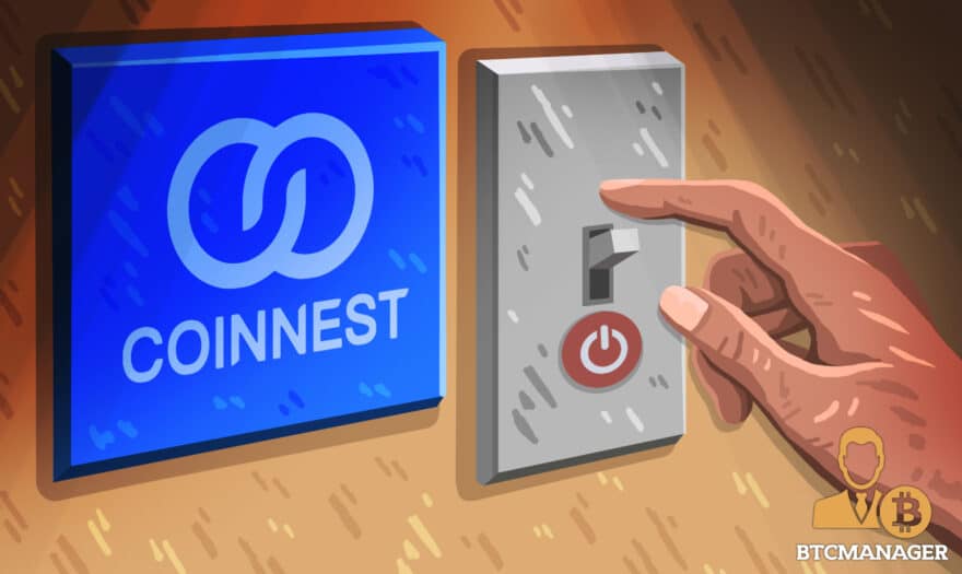 South Korea: Crypto Exchange Coinnest Shutting down Operations