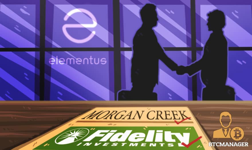 Fidelity Investments and Morgan Creek back $3.5 Million Funding Round for Elementus