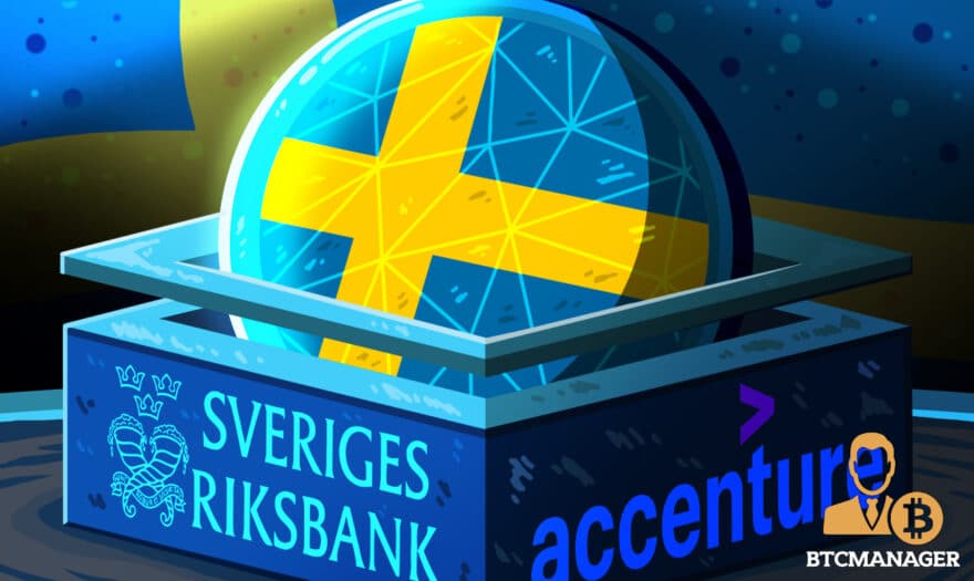 Sweden’s Central bank Partners With Accenture to Launch E-Krona
