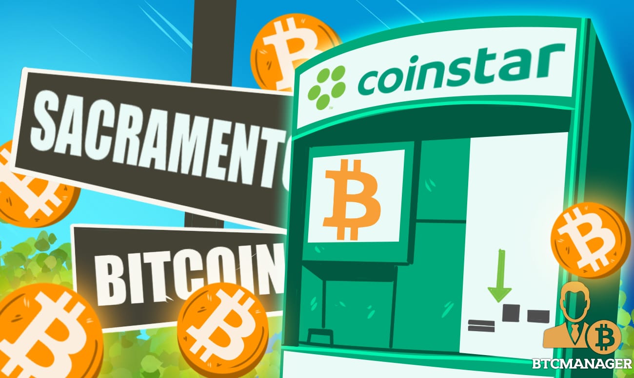 Sacramento Residents can now Purchase Bitcoin at 100 Coinstar Kiosks